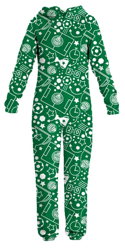 FRADI FIELD green - Coral fleece onesie