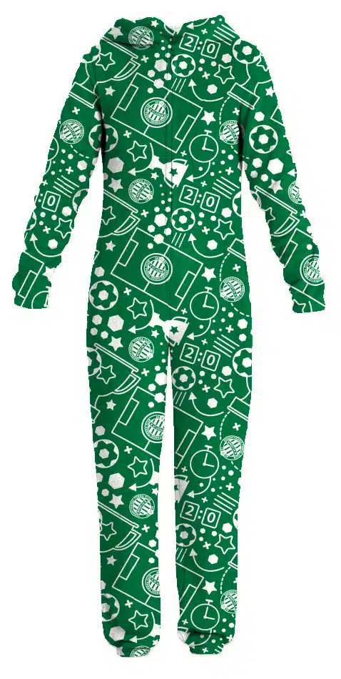 FRADI FIELD green - Coral fleece onesie